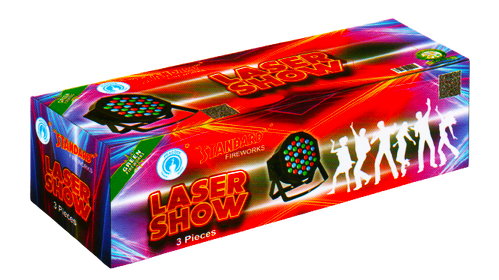 (1 3/4"x13 1/2") Laser Show - Single Pc.